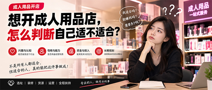 新手想开成人用品店,先看看自己到底适不适合做这个生意 新手想开成人用品店,先看看自己到底适不适合做这个生意